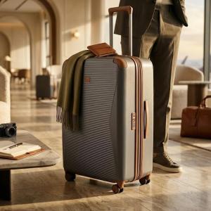 Pierre Cardin Malaga Bayer Pc Trolley S   26 Khaki MS Department Store Oman