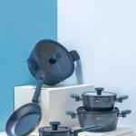 9 Pcs Challenger Series Crystal Ceramicblue MS Department Store Oman