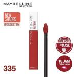 Maybelline Superstay Matte Ink Spiced 335 Hustle MS Department Store Oman