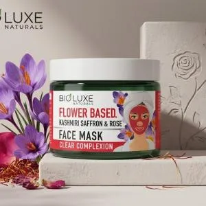 Kashmiri Saffron & Rose Flower Based Face Mask-400Gm MS Department Store Oman