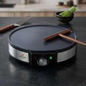Crepe Maker (30cm; Black)  MS Department Store Oman