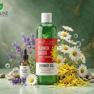 Flower-Based Shower Gel-480Ml MS Department Store Oman