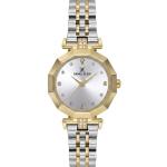Daniel Klein Women'S Two-Tone Octagonal Crystal Dial Stainless Steel Analog Wrist Watch MS Department Store Oman