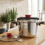 3 Pcs Crown Series Pressure Cooker 7 Liter Steel MS Department Store Oman