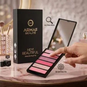 Armaf Beaute Hey Beautiful Shadow Palette - Pink MS Department Store Oman