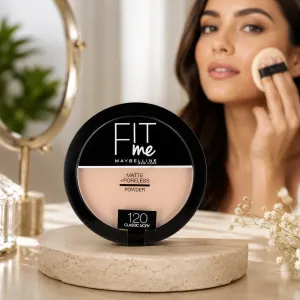 Maybelline Fit Me Powder 120 Clsic Ivory MS Department Store Oman