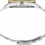 Daniel Klein Women'S Two-Tone Stainless Steel Analog Watch With Crystal Accents & Silver Sunray Dial MS Department Store Oman