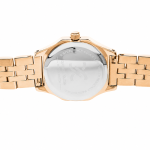 Daniel Klein Women'S Rose Gold Octagonal Analog Wrist Watch With White Dial & Stainless Steel Bracelet MS Department Store Oman