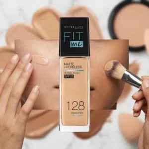 Maybelline Fit Me Foundation Matte Poreless Spf 128 - Lw MS Department Store Oman