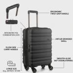 Antler Juno 2 Dlx 4Wheels Trolley S   -24" Charcoal MS Department Store Oman