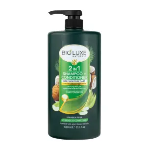 Bioluxe 2 In 1 Shampoo & Conditioner Daily Moisture Care 1000Ml MS Department Store Oman