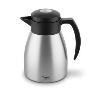REGAL 1.2 Ltr. D W S/S Vacuum Flask [Black PP]