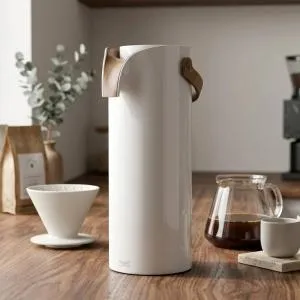 REGAL1.9Ltr.  P/B Vacuum Flask - Wooden Parts [2-
Colors Assorted] MS Department Store Oman