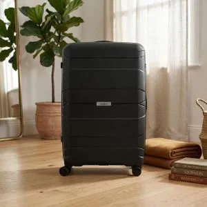 Antler Challenger Pp Trolley    28 Black MS Department Store Oman
