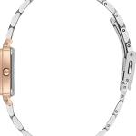 Daniel Klein Women'S Two-Tone Square Analog Stainless Steel Wrist Watch – Rose Gold & Silver MS Department Store Oman