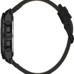 Daniel Klein Exclusive Men'S Black Chronograph Analog Watch With Black Leather Strap MS Department Store Oman
