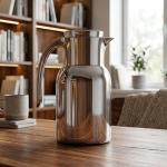 REGAL1.0Ltr. D W S/S Vacuum Jug [Shining Silver] MS Department Store Oman
