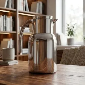 REGAL1.0Ltr. D W S/S Vacuum Jug [Shining Silver] MS Department Store Oman