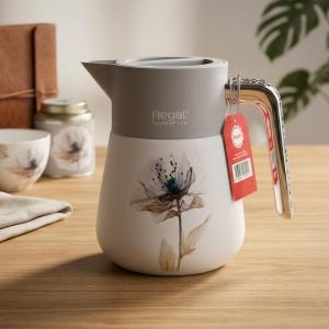 REGAL 0.5Ltr. D W S/S V-Jug [3-Decors Assorted] MS Department Store Oman