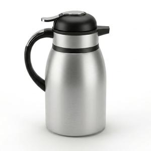 REGAL 1.2 Ltr. D W S/S Vacuum Flask [Black&Silver PP] MS Department Store Oman