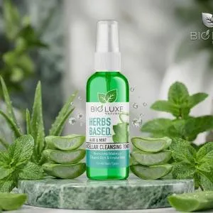 Aloe & Mint Herbs Based Miceller Cleansing Toner-200Ml MS Department Store Oman