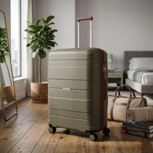 Antler Challenger Pp Trolley S   28" Champagne MS Department Store Oman