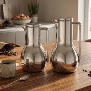 REGAL0.7Ltr. + 1.0Ltr. V-Flask Set [FullSilver] MS Department Store Oman