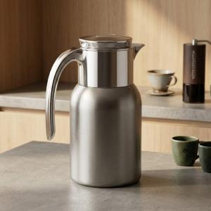 REGAL1.0Ltr. D W S/S Vacuum Jug [Grey] MS Department Store Oman
