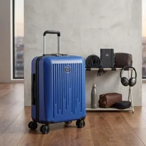Delsey Trolley Christine Val 801 55 Cab Ext 4Dr  Klein Blu MS Department Store Oman