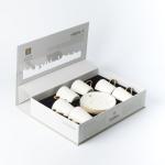 Porcelain Tea Set 12 Pcs From Mirral - White + Gold MS Department Store Oman