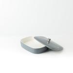 Medium Date Bowl From Mirral - Dark Blue + Silver MS Department Store Oman