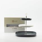3 Layer Stand From Mirral - Dark Blue + Silver MS Department Store Oman
