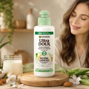 Ultra Doux Almond Milk / Agave Leave-In Cream -200Ml MS Department Store Oman