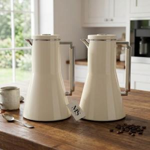 REGAL0.7Ltr. + 1.0Ltr. V-Flask Set [Pearl Beige + Coffee] MS Department Store Oman