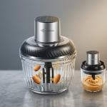 Chopper + 0.7L Glass Bowl (3L;2Speed;Blk)  MS Department Store Oman