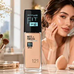 Maybelline Fit Me Foundation Matte Poreless Spf 121 - Lc MS Department Store Oman