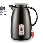 REGAL 0.35Ltr. P/B Flask Chrome Body Matt Grey Color MS Department Store Oman