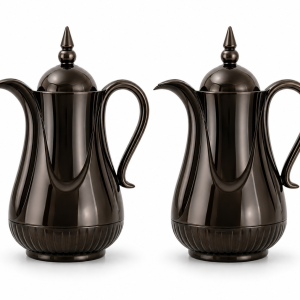 REGAL 1.0Ltr. + 1.0Ltr. P / B Vacuum Flask Set[JetBlack] MS Department Store Oman