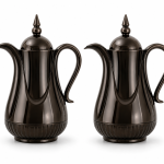 REGAL 1.0Ltr. + 1.0Ltr. P / B  Vacuum Flask Set[JetBlack] MS Department Store Oman