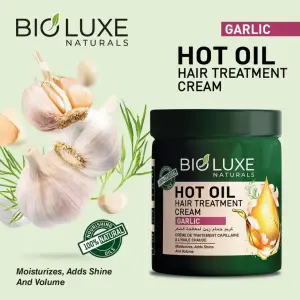 Garlic Hot Oil Hair Treatment Cream-1000Ml MS Department Store Oman