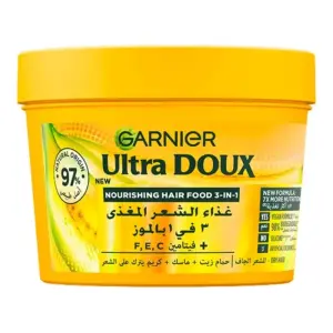 Garnier Ultra Doux Hair Food Banana-390Ml MS Department Store Oman