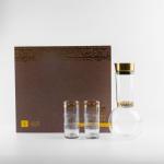 Juice Serving Set 7 Pcs From Jiwar - Gold MS Department Store Oman