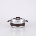 AL FURSAN  5.5 L HOT POT SILVER & BROWN MS Department Store Oman