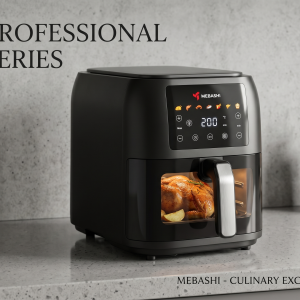 Air Fryer -LEDScrn w/ Window (8L;7Prgm;Blk)  MS Department Store Oman