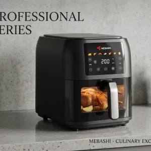 Air Fryer -LEDScrn w/ Window (8L;7Prgm;Blk)  MS Department Store Oman