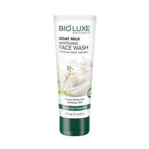 Bioluxe Goat Milk Whitening Face Wash (Tube) 100Ml MS Department Store Oman