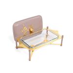 Stainless Steel Buffet - M From Jiwar - Purple + Gold MS Department Store Oman