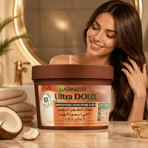 Ultra Doux Hair Food Macadamia-390Ml MS Department Store Oman