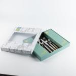 Cutlery Set 30 Pieces From Liqaa - Gold+Silver MS Department Store Oman