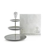 3 Layer Stand From Naqsh - Grey + Silver MS Department Store Oman